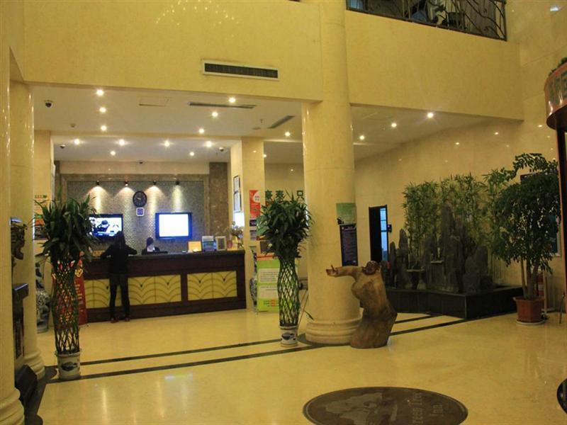 Greentree Inn Shandong Heze Cao County Qinghe Road Business Hotel Exterior foto