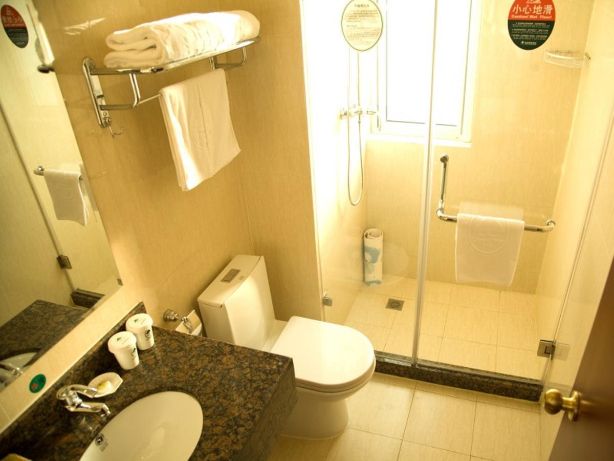 Greentree Inn Shandong Heze Cao County Qinghe Road Business Hotel Exterior foto
