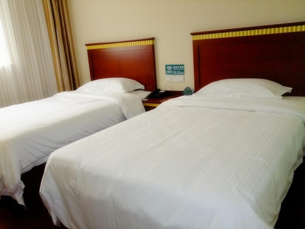 Greentree Inn Shandong Heze Cao County Qinghe Road Business Hotel Exterior foto