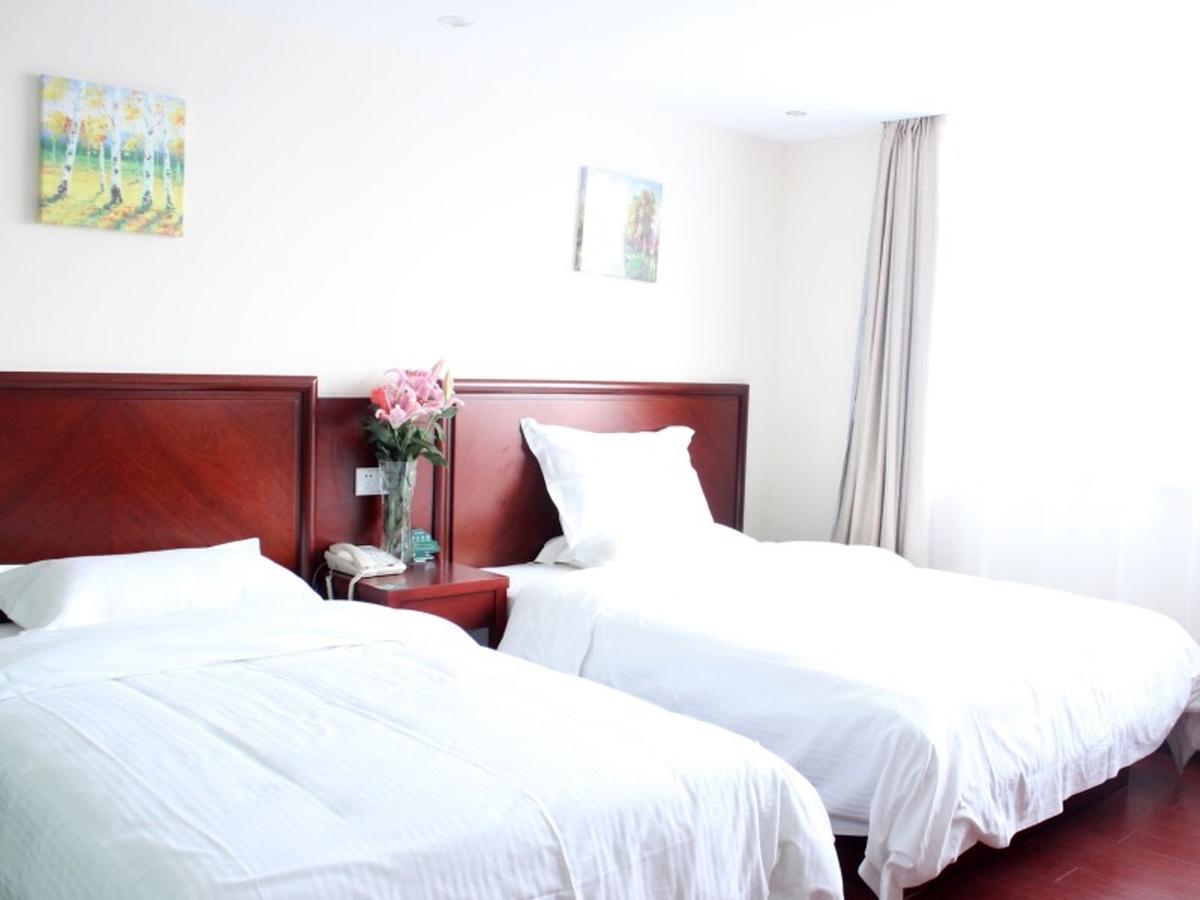 Greentree Inn Shandong Heze Cao County Qinghe Road Business Hotel Exterior foto